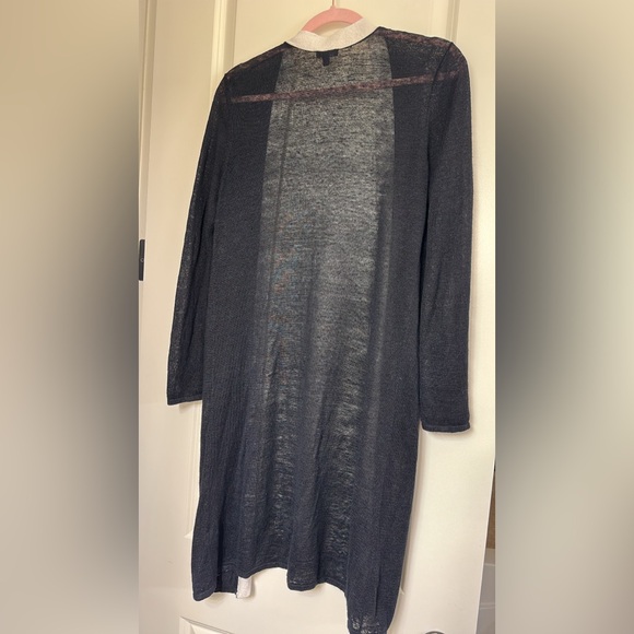 Talbots Black and White Cardigan - Picture 12 of 15